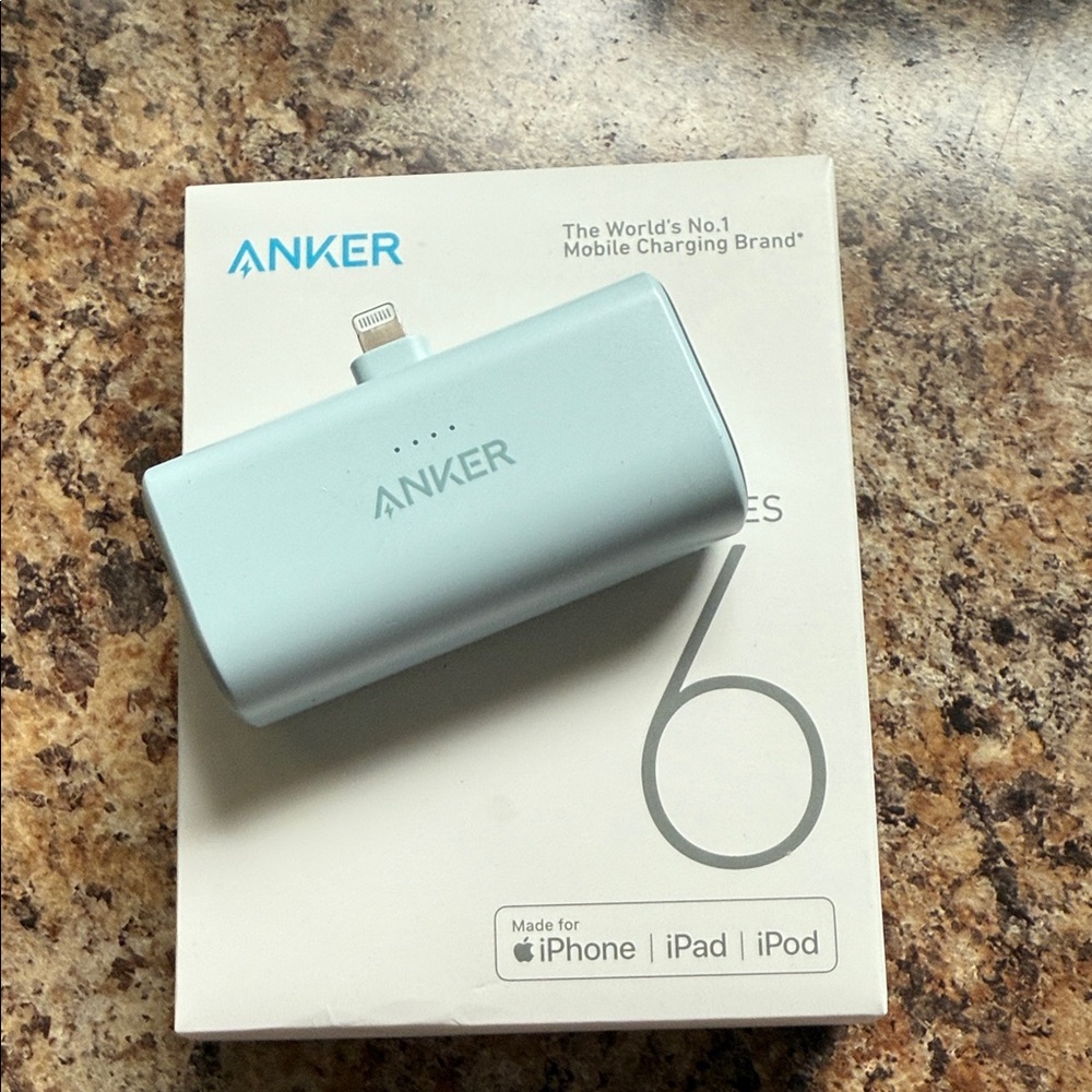 Anker Blue Charger Compact and Reliable